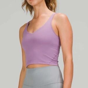 EUC Lululemon Align Tank Top Wisteria Purple, Size 14